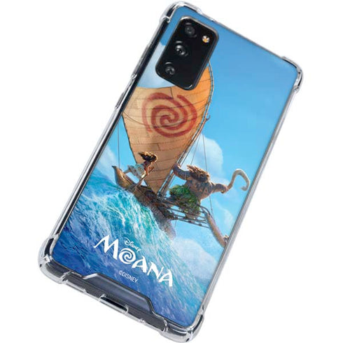 Disney Moana Movie Poster Galaxy S20 FE Clear Case