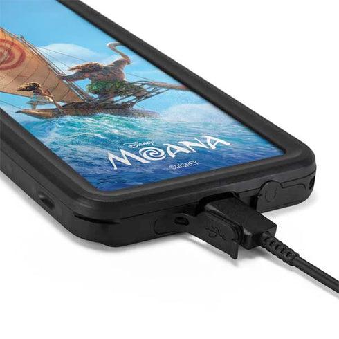 Disney Moana Movie Poster Galaxy S20 Plus Waterproof Case