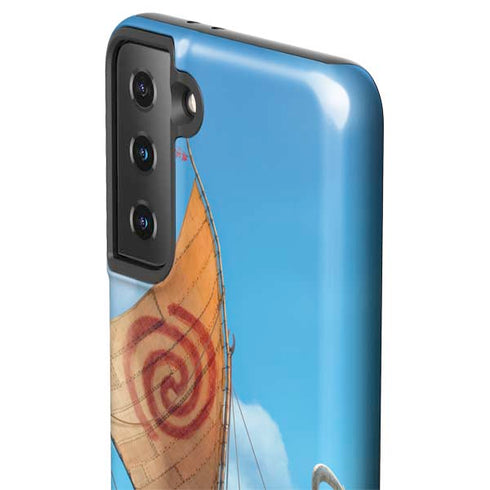 Disney Moana Movie Poster Galaxy S21 FE Pro Case