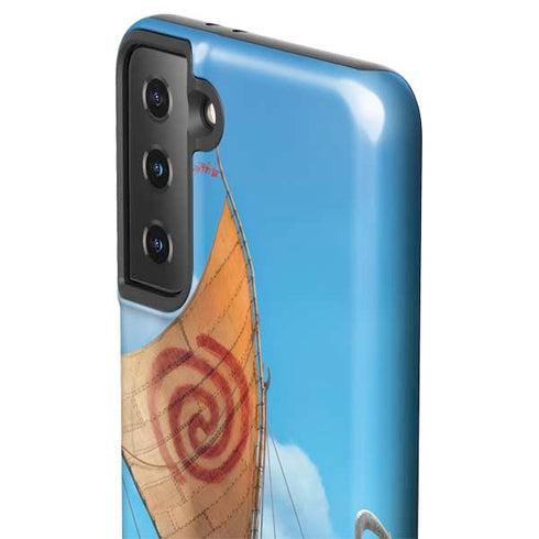 Disney Moana Movie Poster Galaxy S21 Plus 5G Pro Case