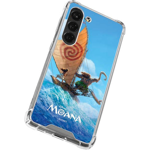 Disney Moana Movie Poster Galaxy S23 Clear Case