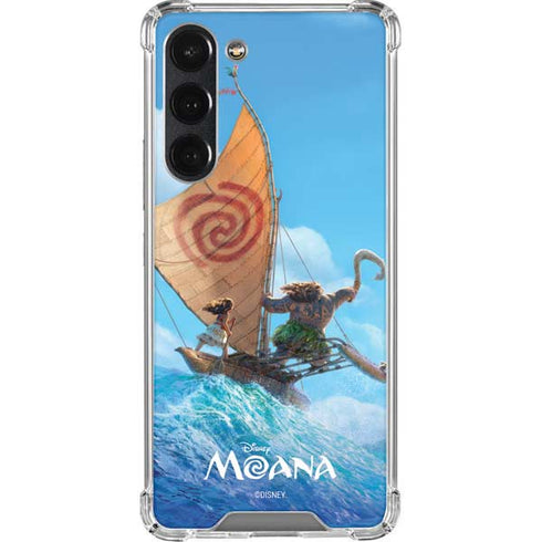 Disney Moana Movie Poster Galaxy S23 Plus Clear Case