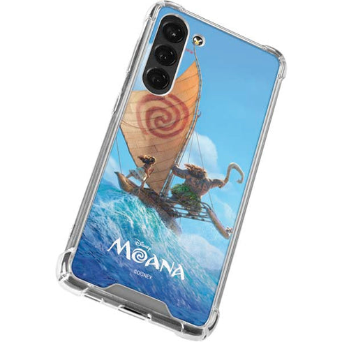 Disney Moana Movie Poster Galaxy S23 Plus Clear Case