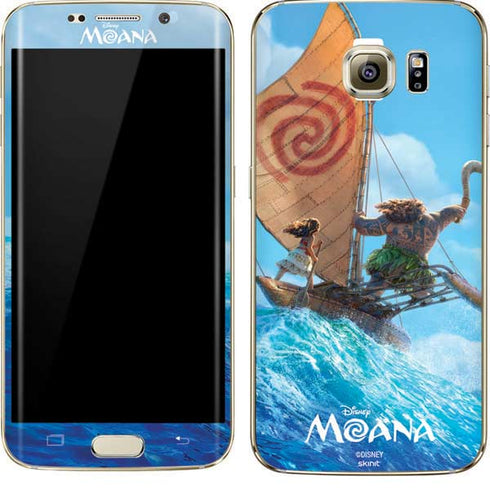 Disney Moana Movie Poster Galaxy S7 Edge Skin