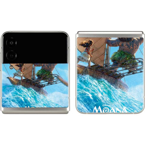 Disney Moana Movie Poster Galaxy Z Flip3 5G Skin