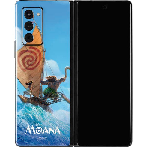 Disney Moana Movie Poster Galaxy Z Fold2 5G Skin