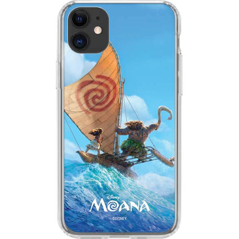 Disney Moana Movie Poster iPhone 11 Clear Case
