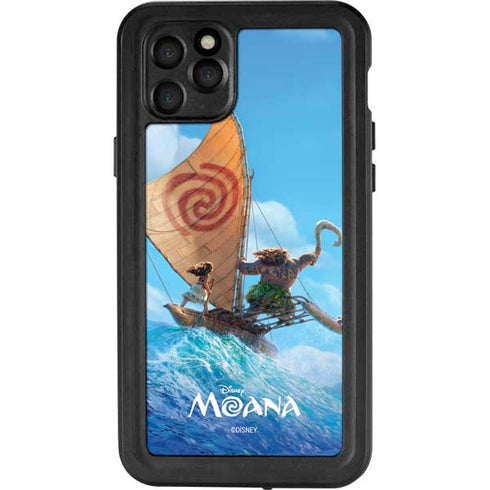 Disney Moana Movie Poster iPhone 11 Pro Max Waterproof Case
