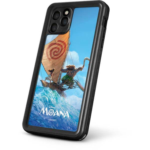 Disney Moana Movie Poster iPhone 11 Pro Max Waterproof Case