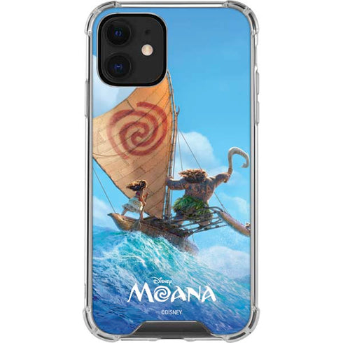 Disney Moana Movie Poster iPhone 12 Clear Case