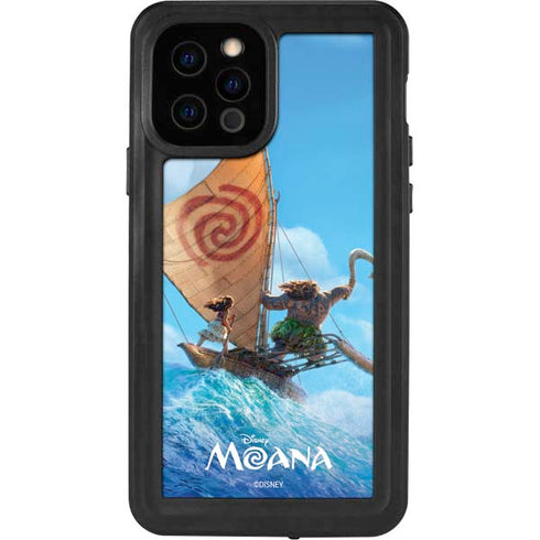 Disney Moana Movie Poster iPhone 12 Pro Waterproof Case