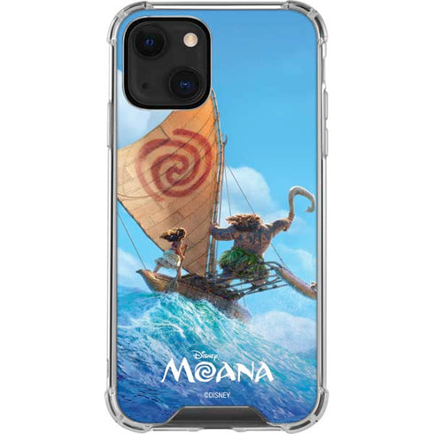 Disney Moana Movie Poster iPhone 14 Plus Clear Case