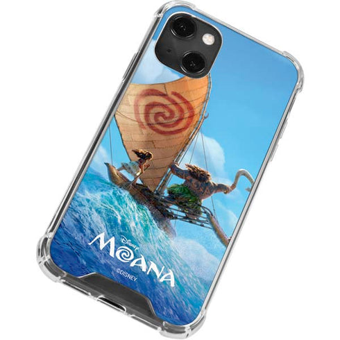 Disney Moana Movie Poster iPhone 14 Plus Clear Case
