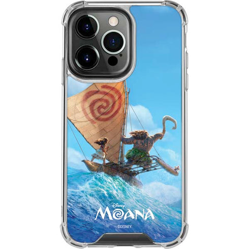 Disney Moana Movie Poster iPhone 15 Pro Clear Case