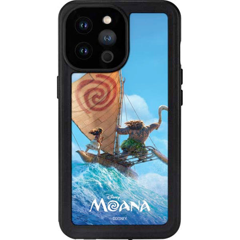 Disney Moana Movie Poster iPhone 14 Pro Max Waterproof Case