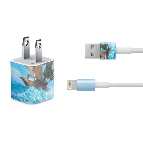 Disney Moana Movie Poster iPhone Charger (5W USB) Skin