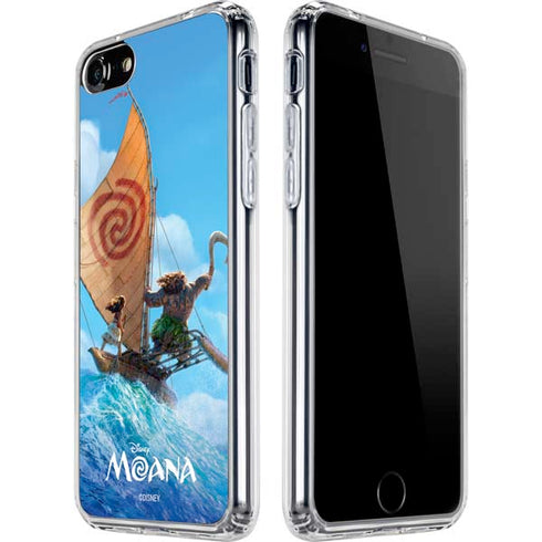 Disney Moana Movie Poster iPhone SE (2nd & 3rd Gen) Clear Case