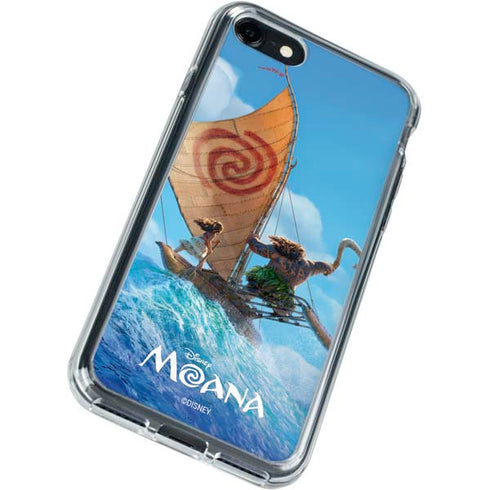 Disney Moana Movie Poster iPhone SE (2nd & 3rd Gen) Clear Case
