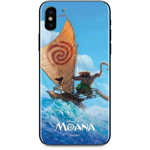 Disney Moana Movie Poster iPhone XS Skin