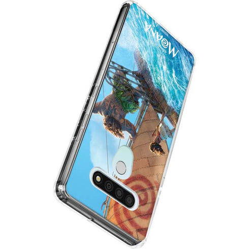 Disney Moana Movie Poster LG Stylo 6 Clear Case