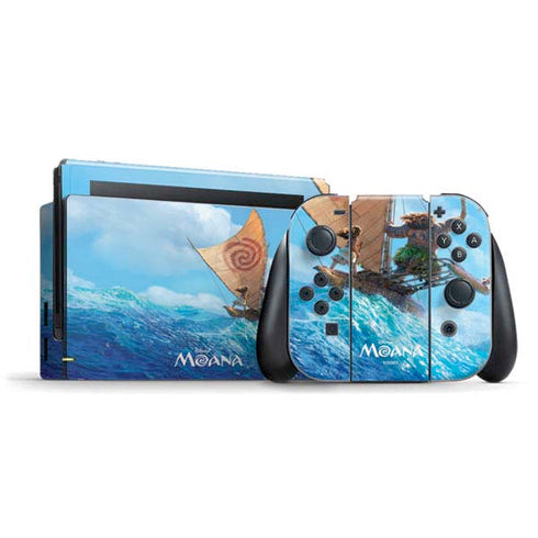 Disney Moana Movie Poster Nintendo Switch Bundle Skin