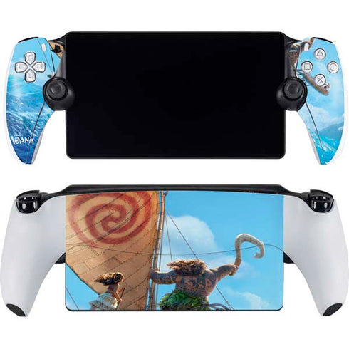 Disney Moana Movie Poster PlayStation Portal Remote Player Skin