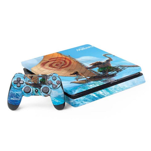 Disney Moana Movie Poster PS4 Slim Bundle Skin