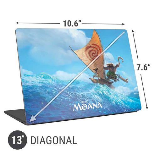 Disney Moana Movie Poster Universal Laptop 13in (10.6 x 7.6in) Skin