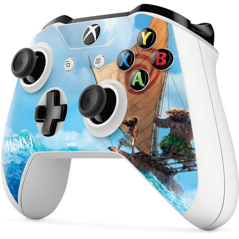 Disney Moana Movie Poster Xbox One S All-Digital Edition Bundle Skin