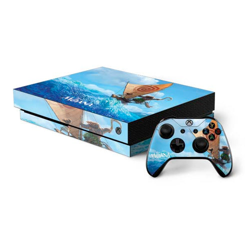 Disney Moana Movie Poster Xbox One X Bundle Skin