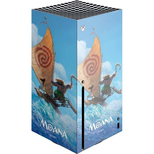Disney Moana Movie Poster Xbox Series X Console Skin