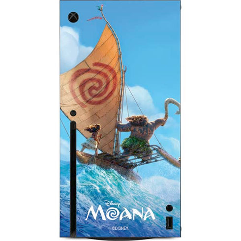 Disney Moana Movie Poster Xbox Series X Console Skin