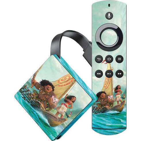 Disney Moana and Maui Set Sail Amazon Fire TV Skin