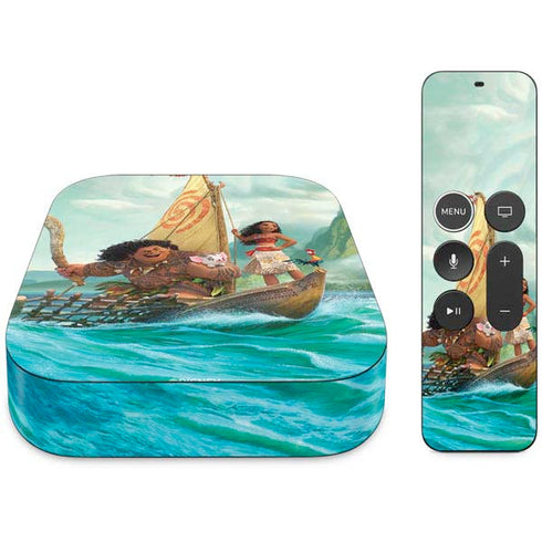 Disney Moana and Maui Set Sail Apple TV Skin