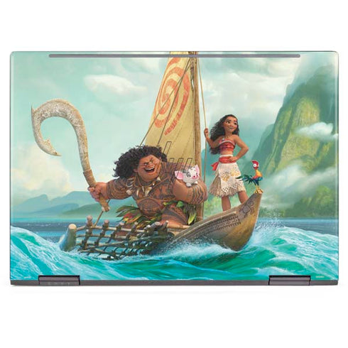 Disney Moana and Maui Set Sail HP Envy Skin