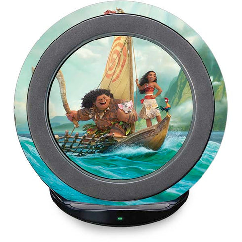 Disney Moana and Maui Set Sail Fast Charge Wireless Charging Stand Skin