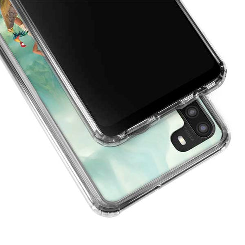 Disney Moana and Maui Set Sail Galaxy A21 Clear Case