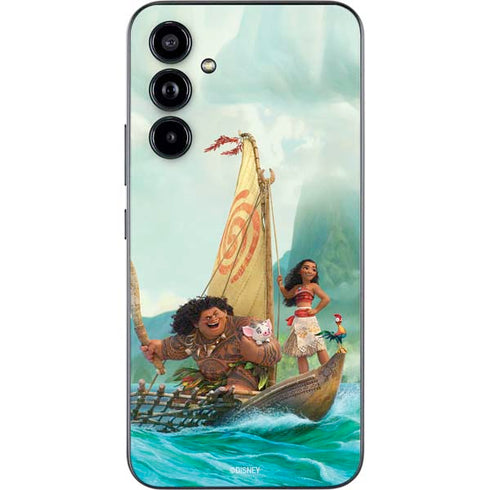 Disney Moana and Maui Set Sail Galaxy A54 5G Skin