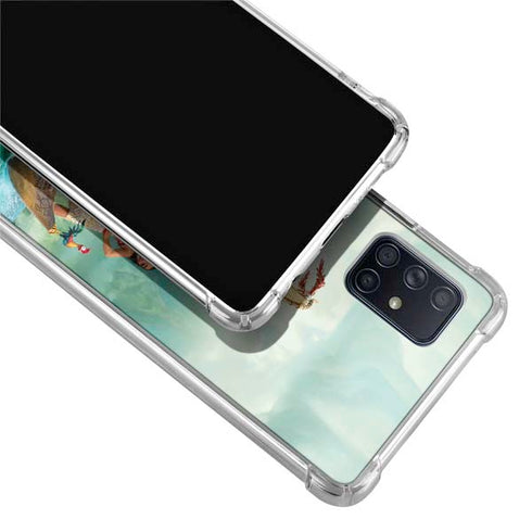 Disney Moana and Maui Set Sail Galaxy A71 5G Clear Case