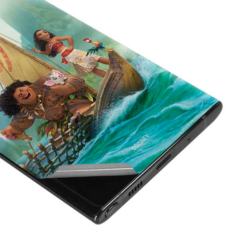 Disney Moana and Maui Set Sail Galaxy Note 10 Plus Skin