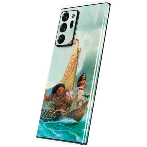 Disney Moana and Maui Set Sail Galaxy Note20 Ultra 5G Skin