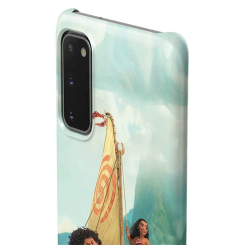 Disney Moana and Maui Set Sail Galaxy S20 Lite Case