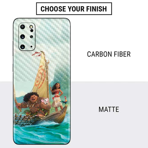 Disney Moana and Maui Set Sail Galaxy S20 Plus Skin