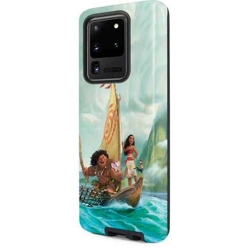Disney Moana and Maui Set Sail Galaxy S20 Ultra 5G Pro Case