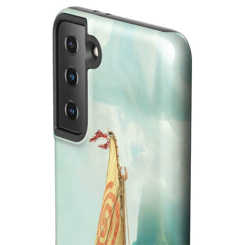 Disney Moana and Maui Set Sail Galaxy S21 FE Pro Case
