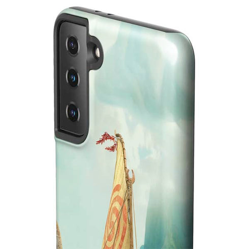 Disney Moana and Maui Set Sail Galaxy S21 Plus 5G Pro Case