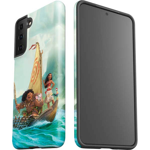 Disney Moana and Maui Set Sail Galaxy S21 Plus 5G Pro Case