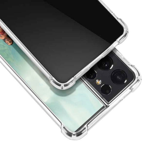 Disney Moana and Maui Set Sail Galaxy S21 Ultra 5G Clear Case