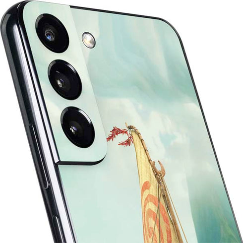 Disney Moana and Maui Set Sail Galaxy S22 Skin
