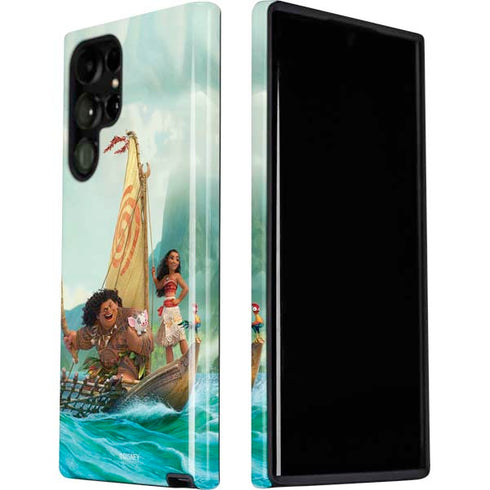 Disney Moana and Maui Set Sail Galaxy S22 Ultra Pro Case